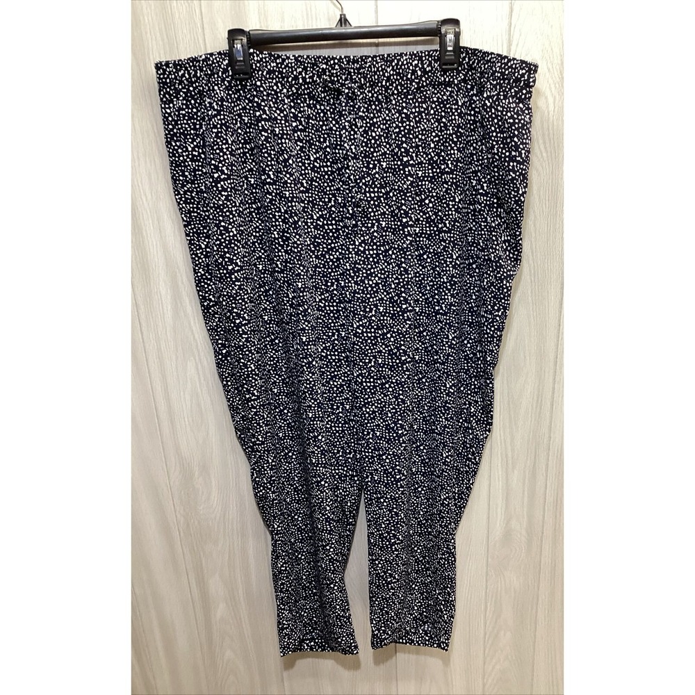 CJ BANKS Women's‎ (Size 20/22W) Pull On Pants Elastic Waist 100% Polyester